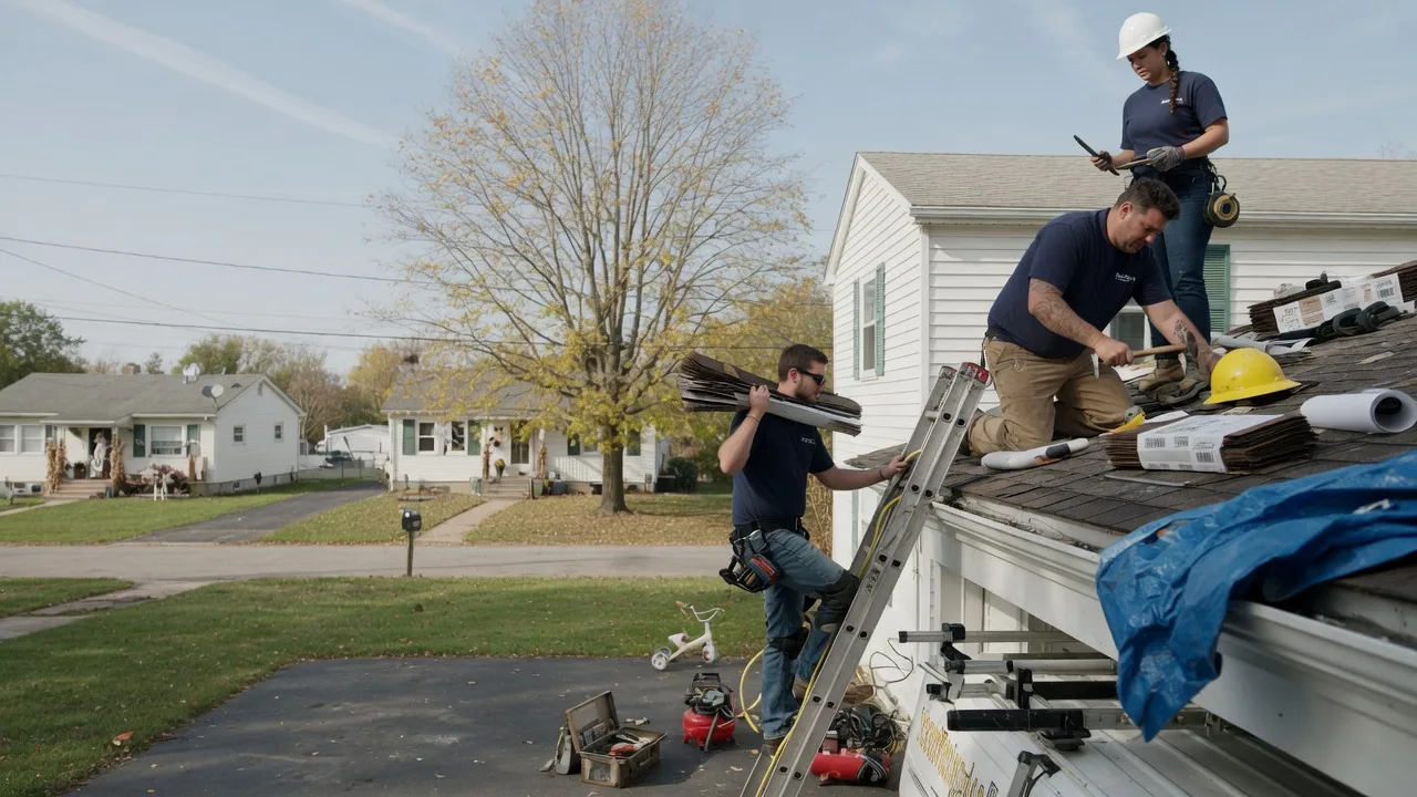 Local Roofing Contractors in Normal, IL near me